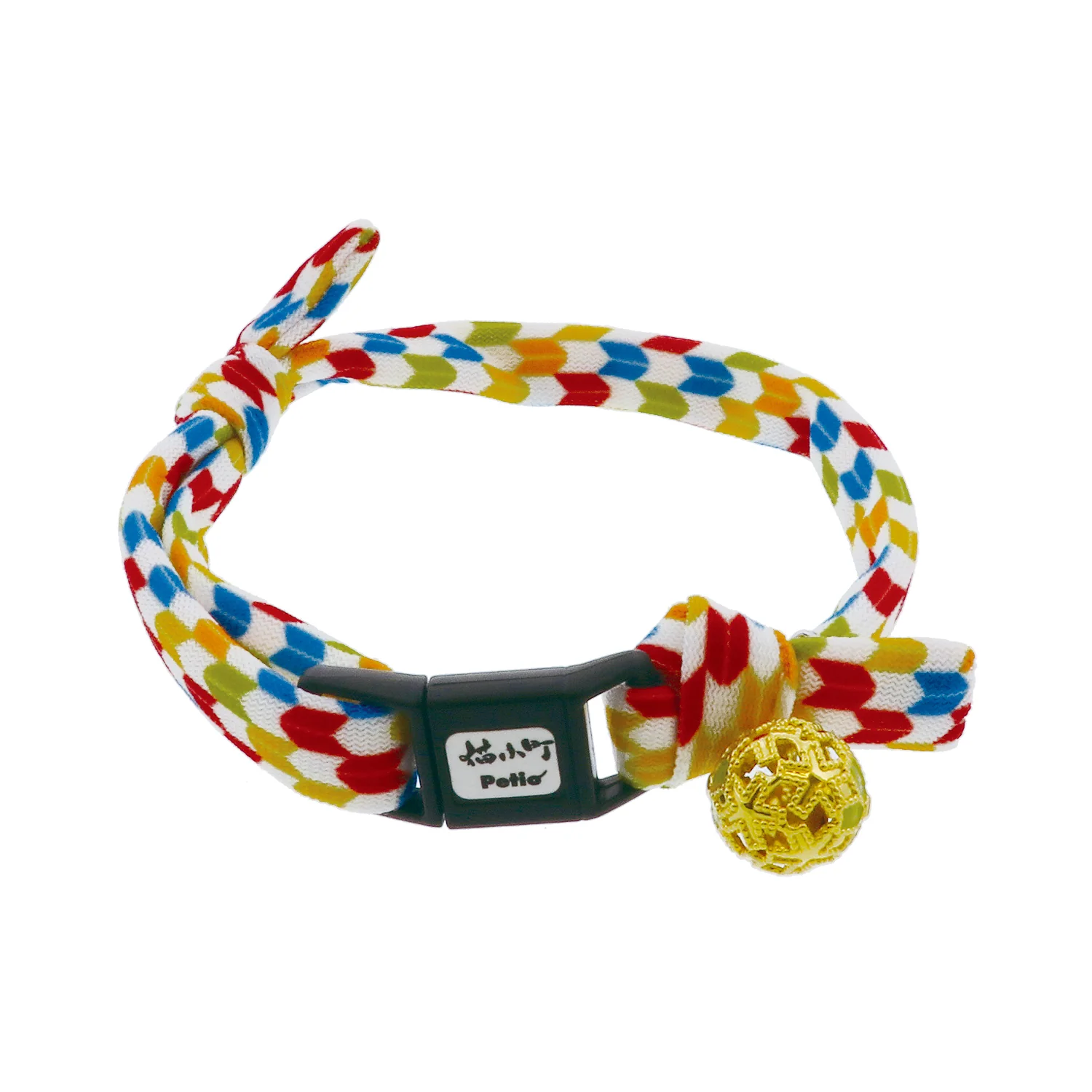 Petio Neko Machi Japanese Pattern Collar with Bell - Image 7