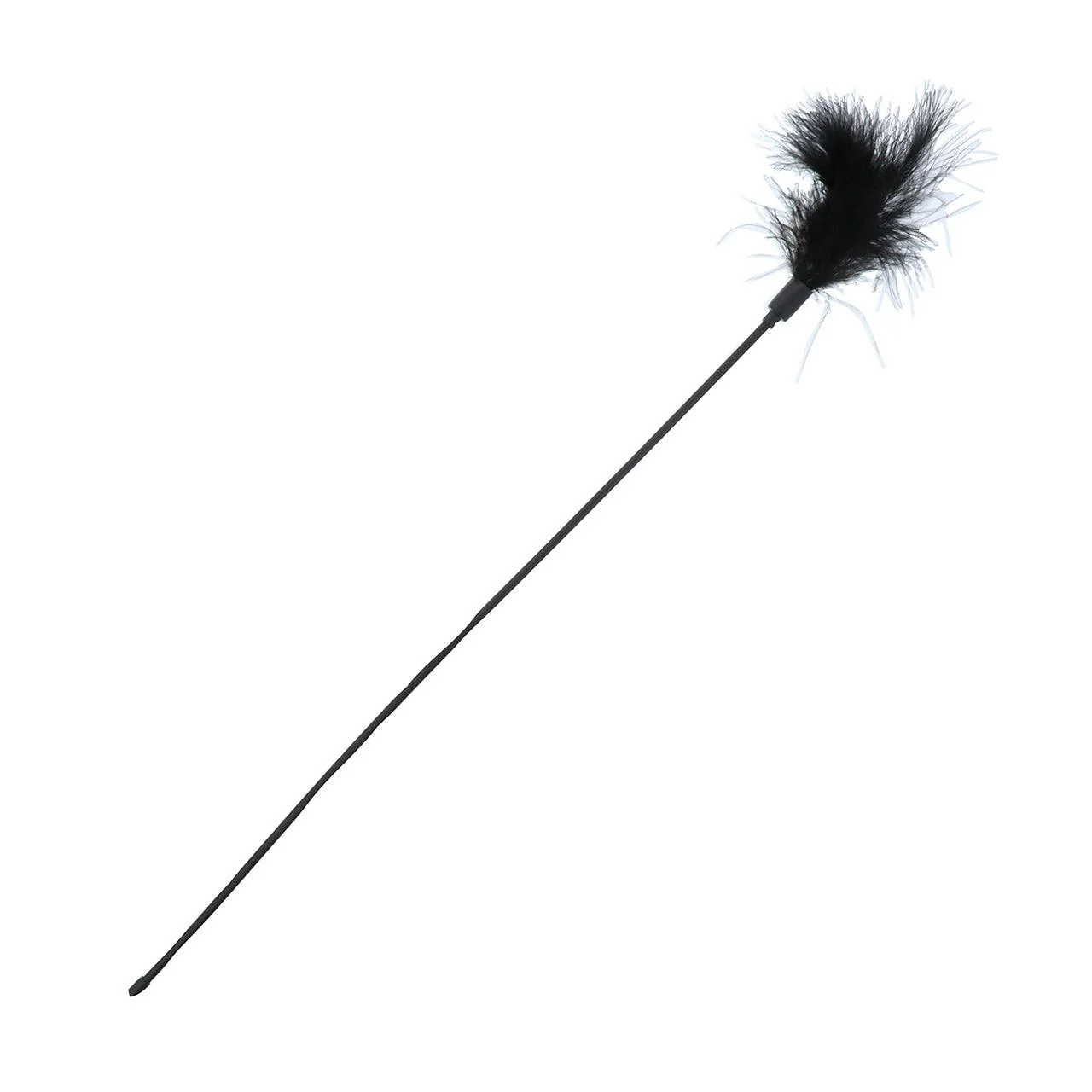 Petio Black Feather Cat Teaser Toy - Image 2
